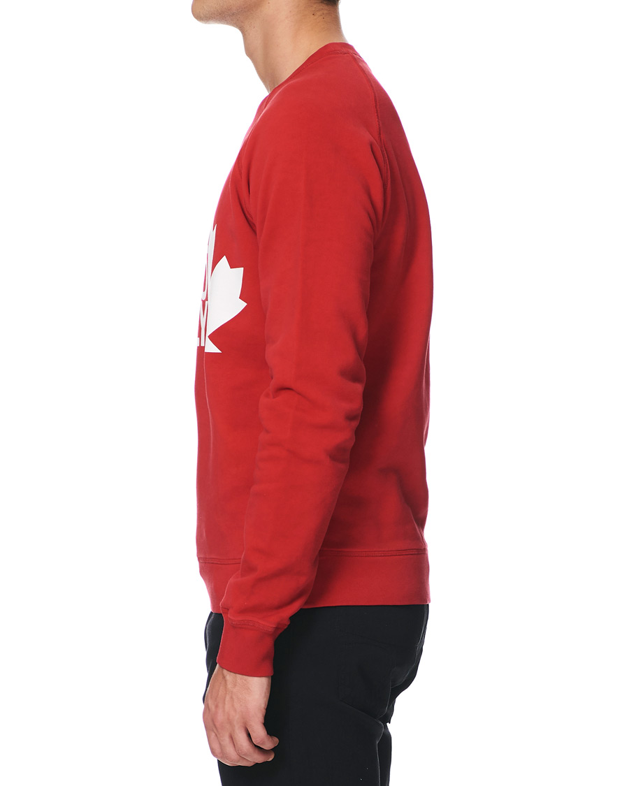 Herren | Pullover | Dsquared2 | Classic Raglan Fit Sweatshirt Red