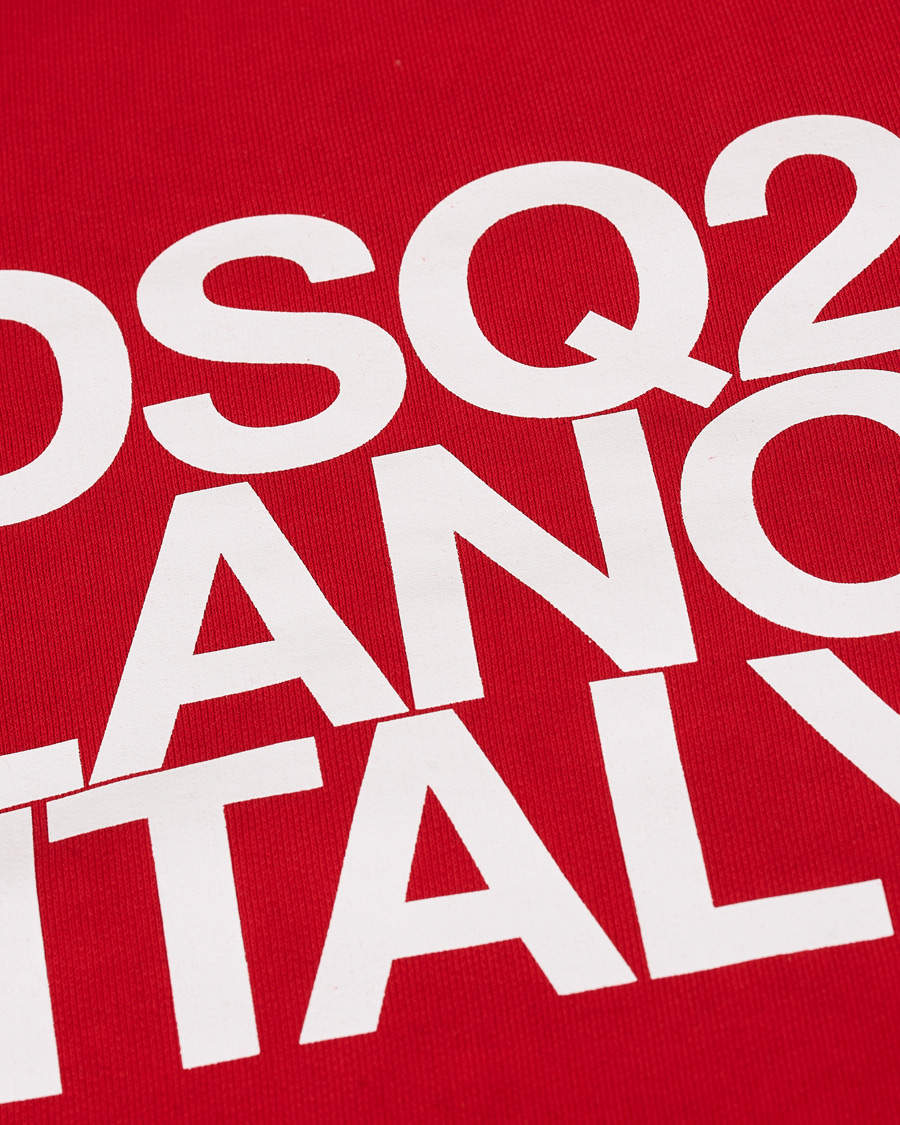 Herren | Pullover | Dsquared2 | Classic Raglan Fit Sweatshirt Red