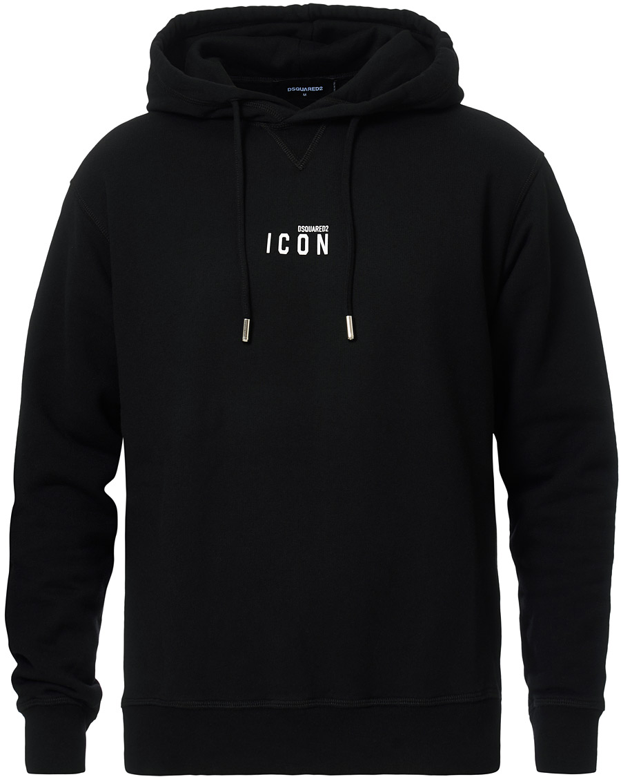 Herren | Pullover | Dsquared2 | Cool Fit Icon Small Logo Hoodie Black