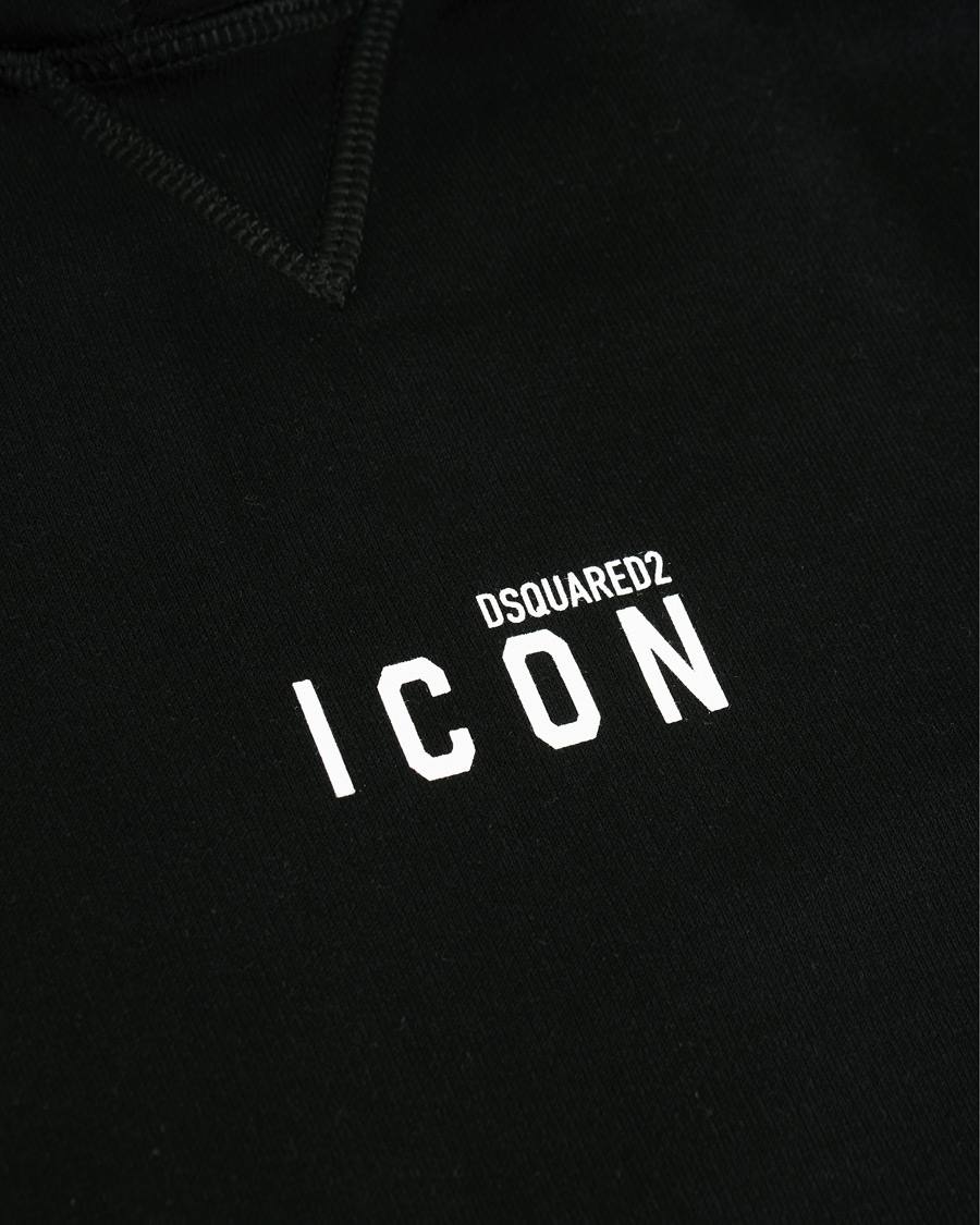 Herren | Pullover | Dsquared2 | Cool Fit Icon Small Logo Hoodie Black