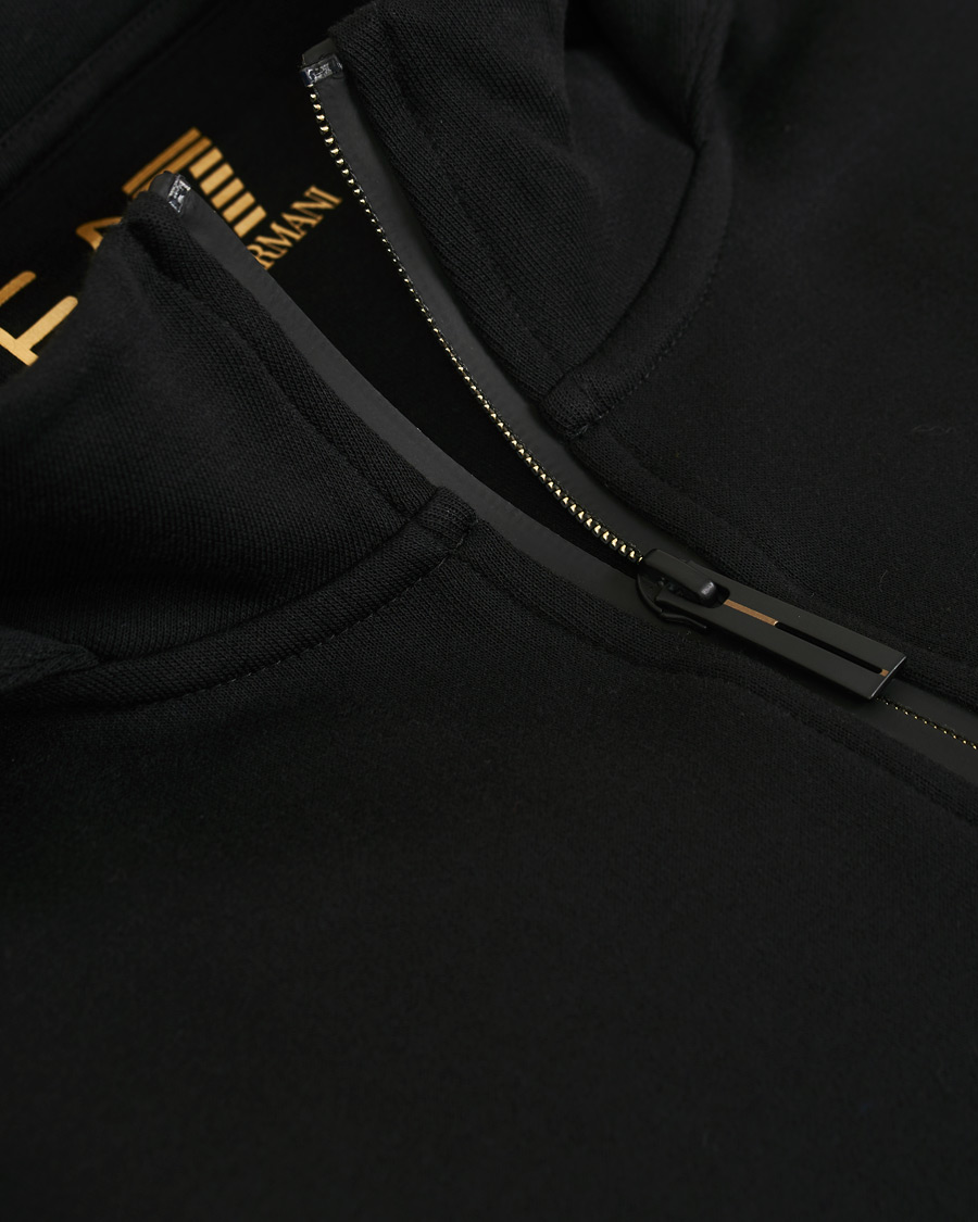 Herren | Pullover | EA7 | Train Gold Label Full Zip Hoodie Black