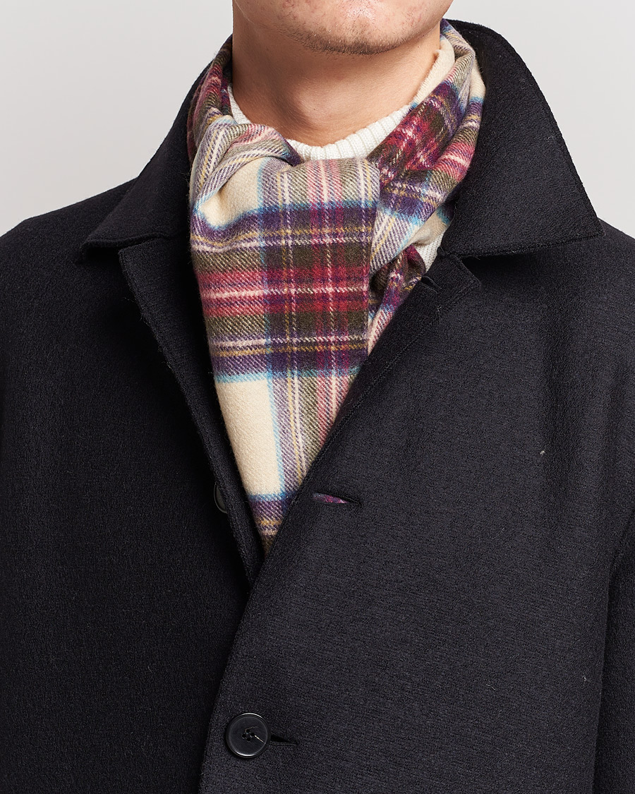 Herren | Johnstons of Elgin Cashmere Scarf Multi | Johnstons of Elgin | Cashmere Scarf Multi