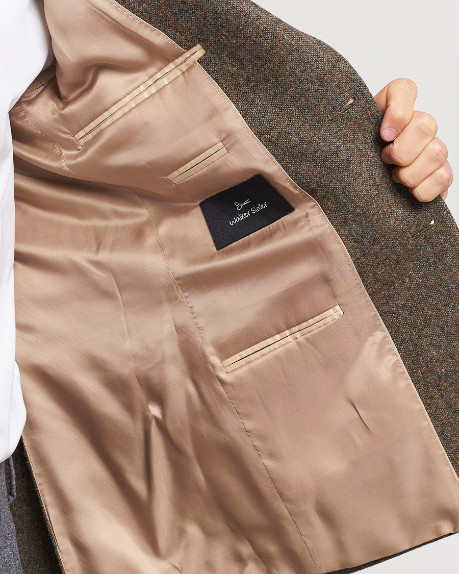 Herren | Sakkos | Walker Slater | Edward Wool Donegal Blazer Moss Green