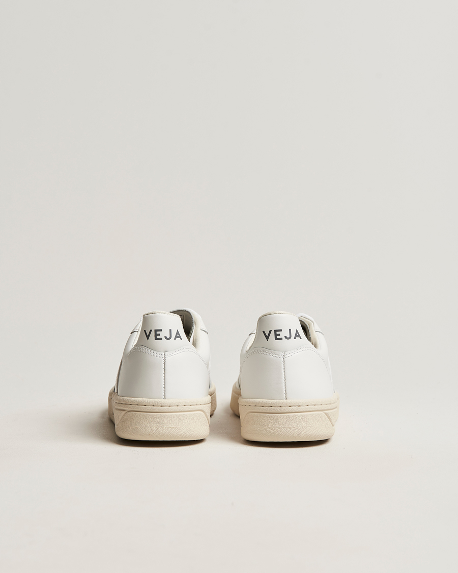 Herren | Veja V-10 Leather Sneaker Extra White | Veja | V-10 Leather Sneaker Extra White