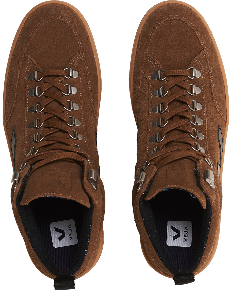 Herren | Veja Roraima High Sneaker Brown Black | Veja | Roraima High Sneaker Brown Black