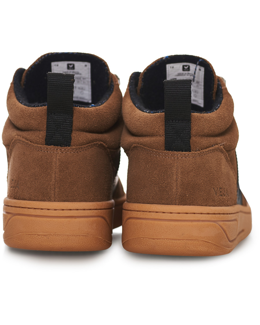 Herren | Veja Roraima High Sneaker Brown Black | Veja | Roraima High Sneaker Brown Black