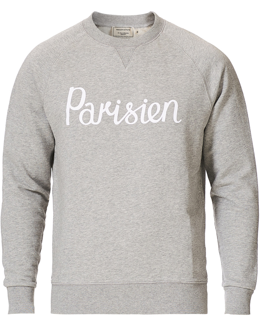 Herren | Pullover | Maison Kitsuné | Parisien Sweatshirt Grey Melange