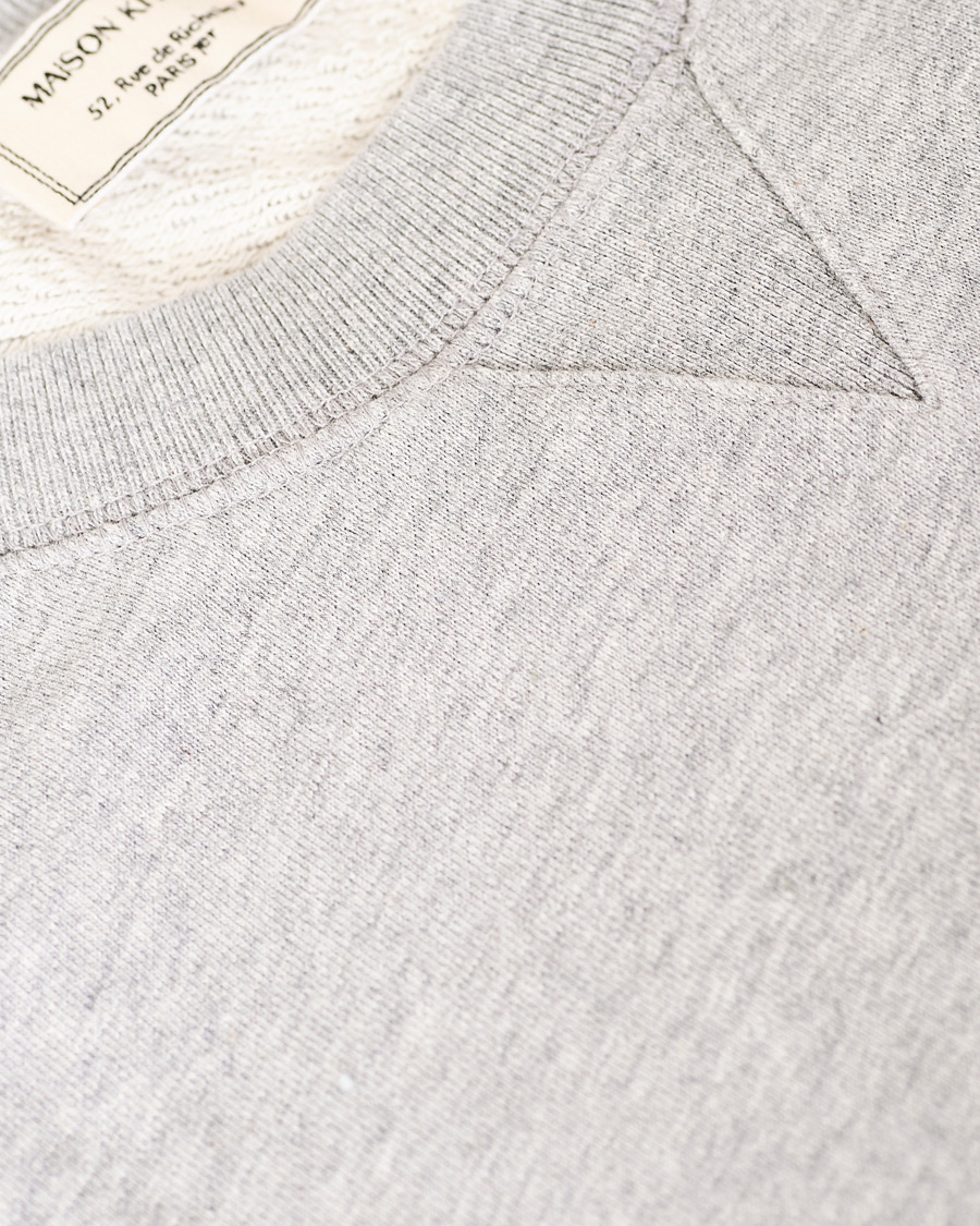 Herren | Pullover | Maison Kitsuné | Parisien Sweatshirt Grey Melange