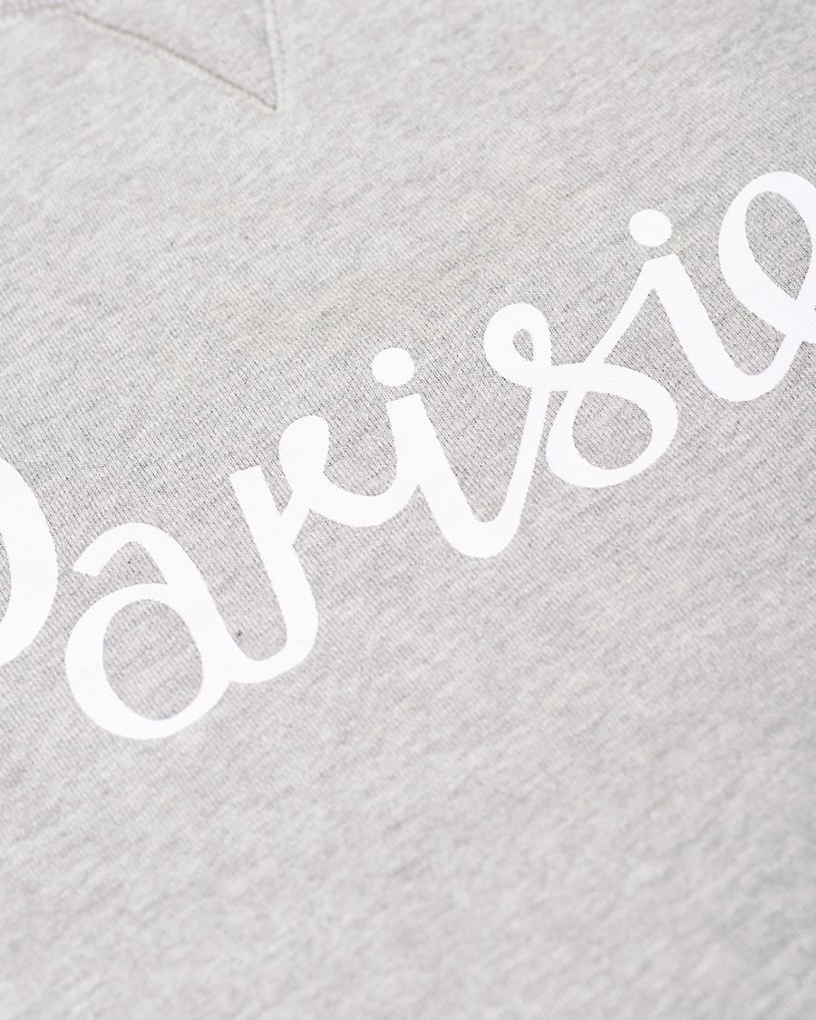 Herren | Pullover | Maison Kitsuné | Parisien Sweatshirt Grey Melange