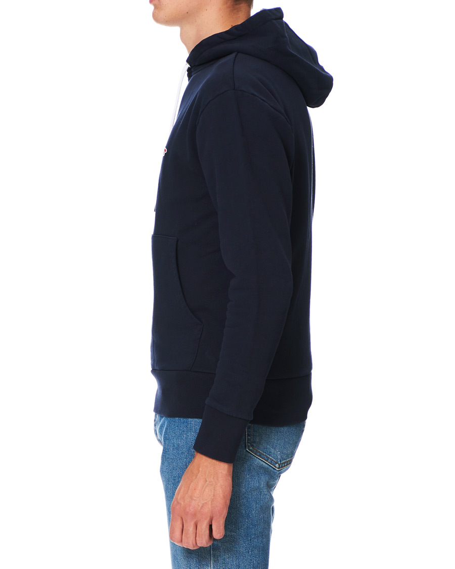 Herren | Pullover | Maison Kitsuné | Tricolor Fox Hoodie Navy