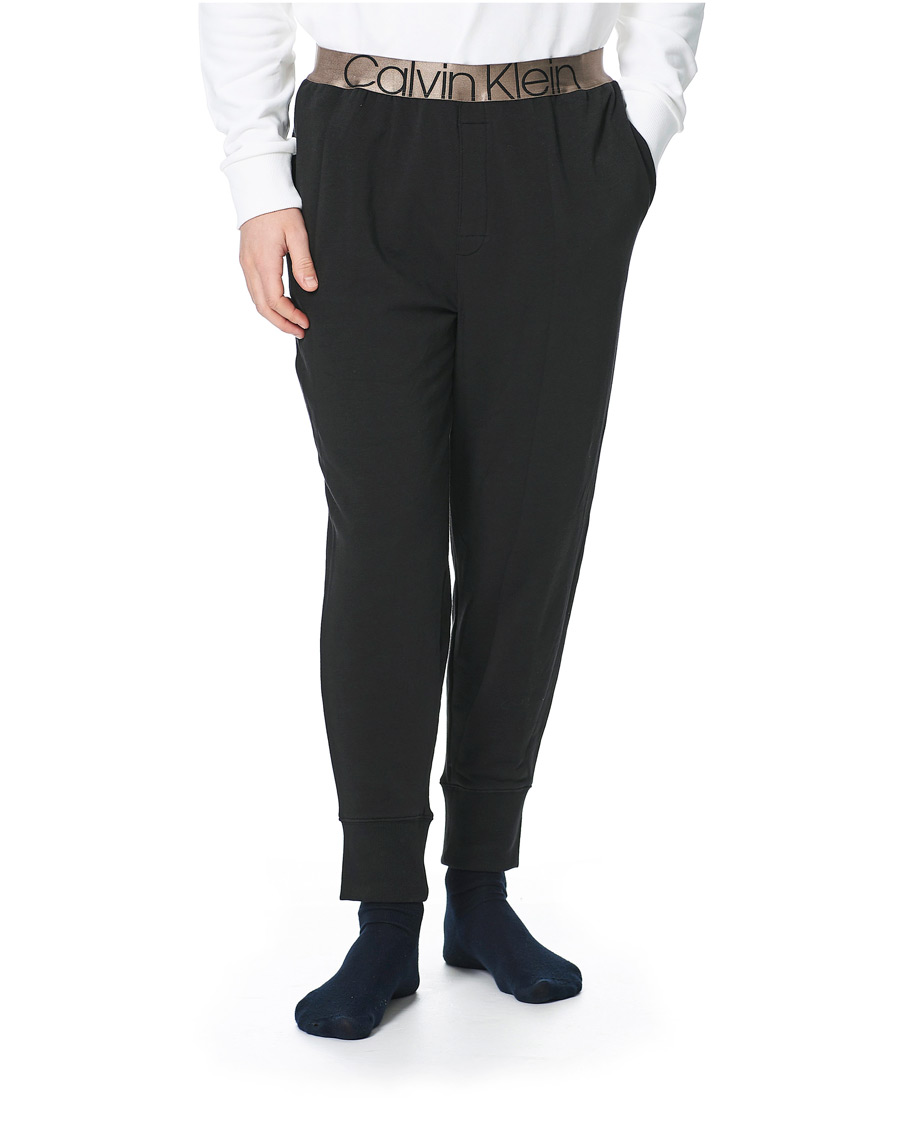 Herren | Calvin Klein Cotton Jogger Black | Calvin Klein | Cotton Jogger Black