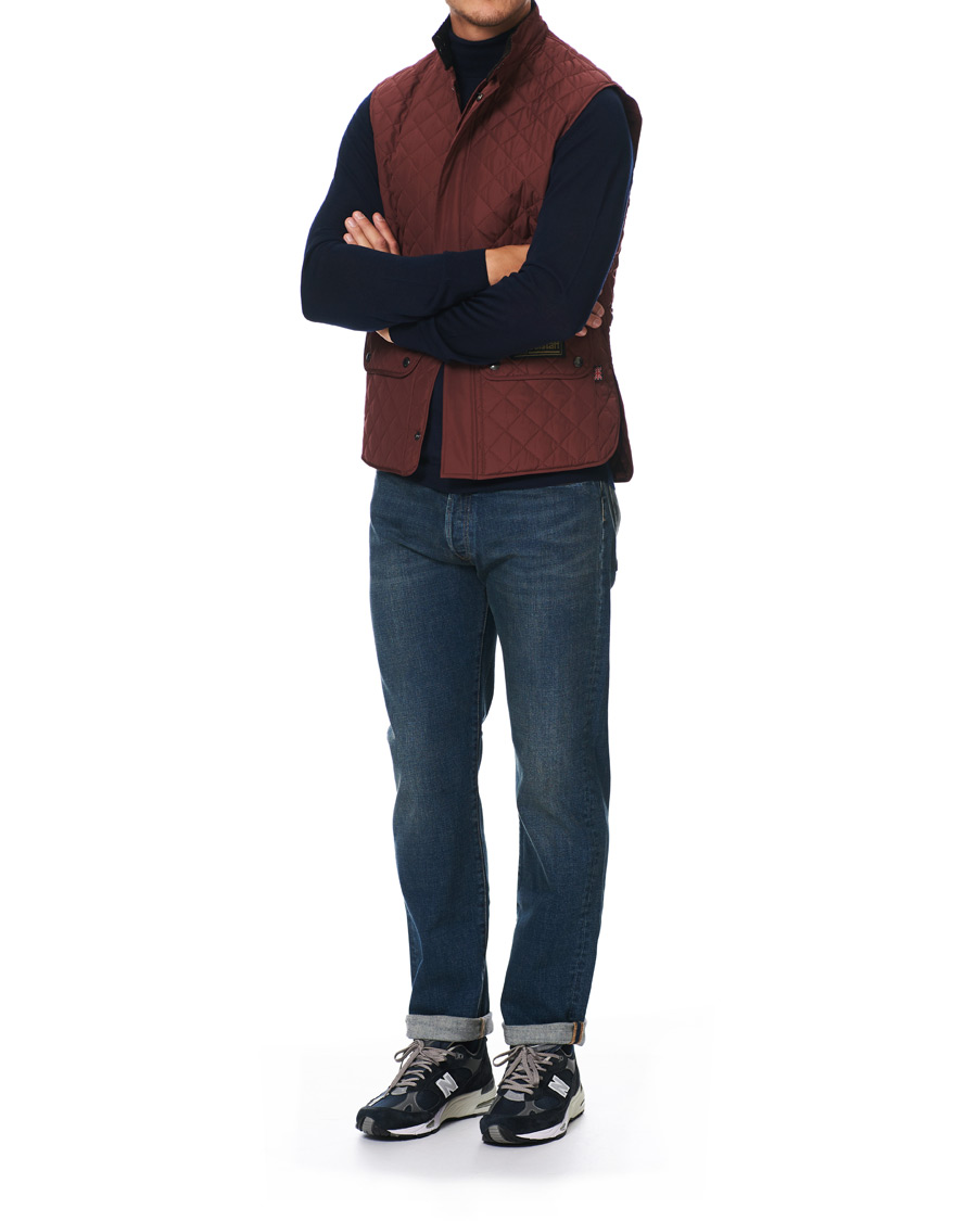 Herren | Jacken | Belstaff | Waistcoat Quilted Burnished Red