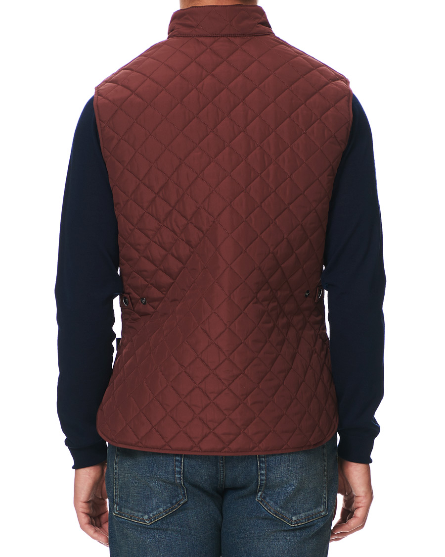Herren | Jacken | Belstaff | Waistcoat Quilted Burnished Red