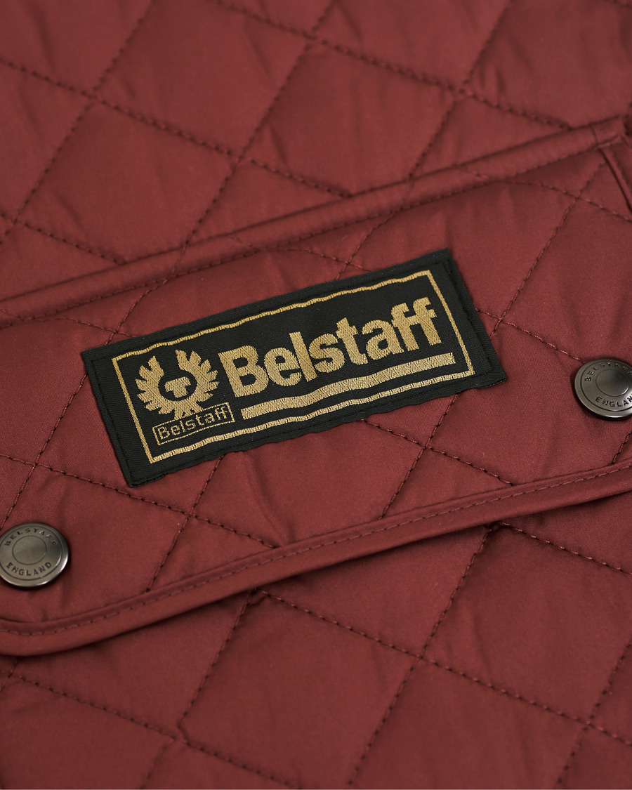 Herren | Jacken | Belstaff | Waistcoat Quilted Burnished Red