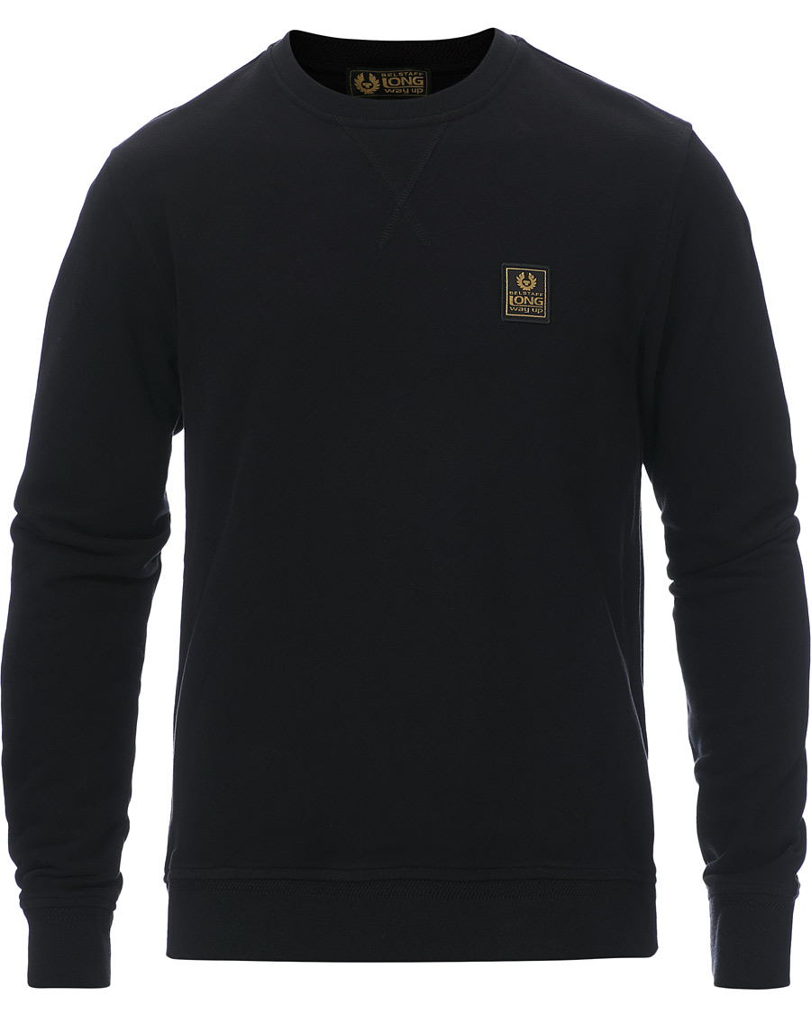Herren | Pullover | Belstaff | Long Way Up Crew Neck Sweatshirt Black