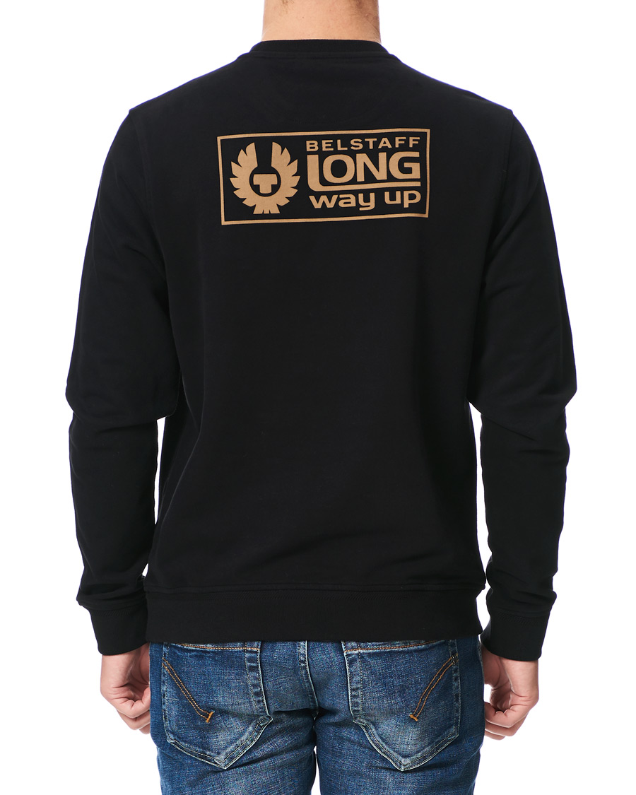 Herren | Pullover | Belstaff | Long Way Up Crew Neck Sweatshirt Black