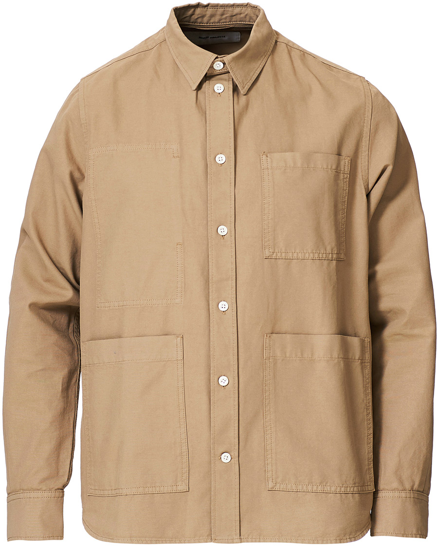 Herren | Hemden | Norse Projects | Thorsten Canvas Overshirt Utility Khaki