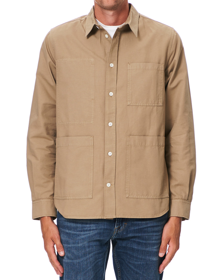 Herren | Hemden | Norse Projects | Thorsten Canvas Overshirt Utility Khaki