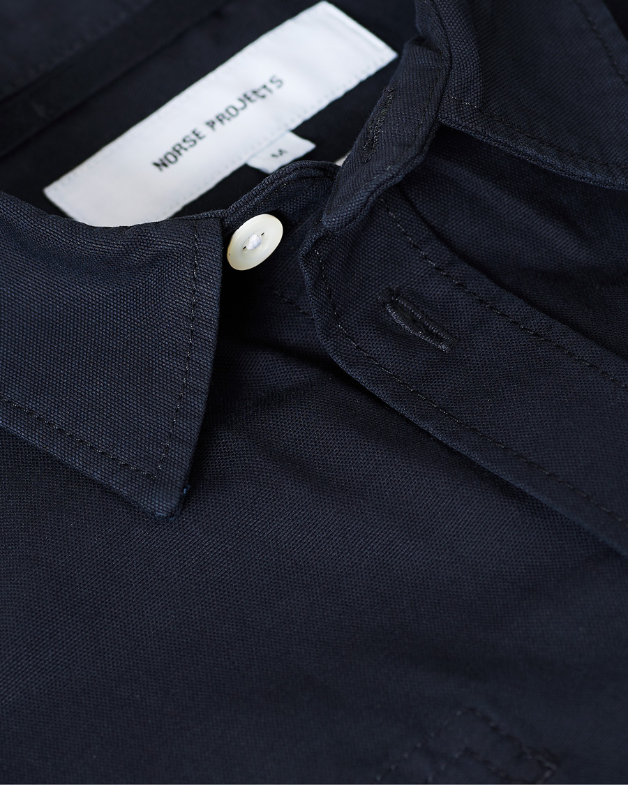 Herren | Hemden | Norse Projects | Thorsten Canvas Overshirt Dark Navy