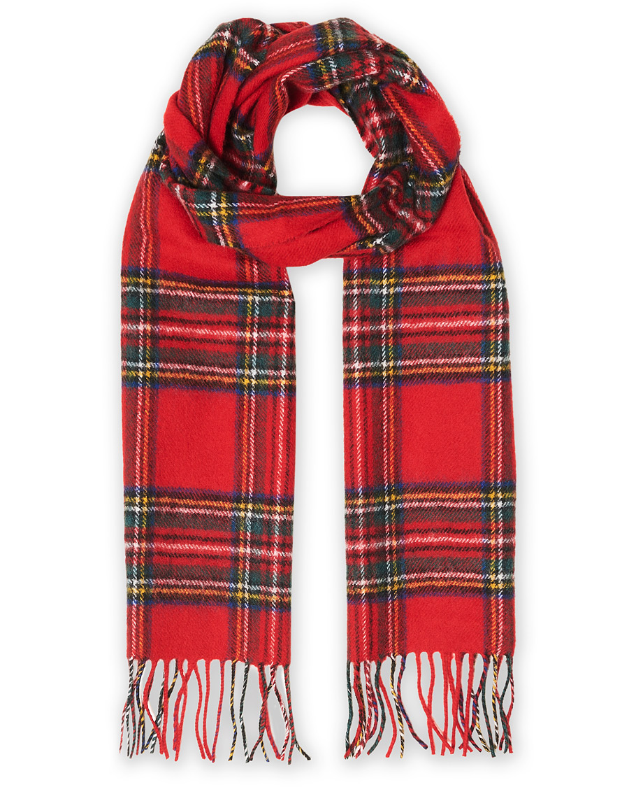 Herren | Gloverall Lambswool Scarf Royal Stewart | Gloverall | Lambswool Scarf Royal Stewart