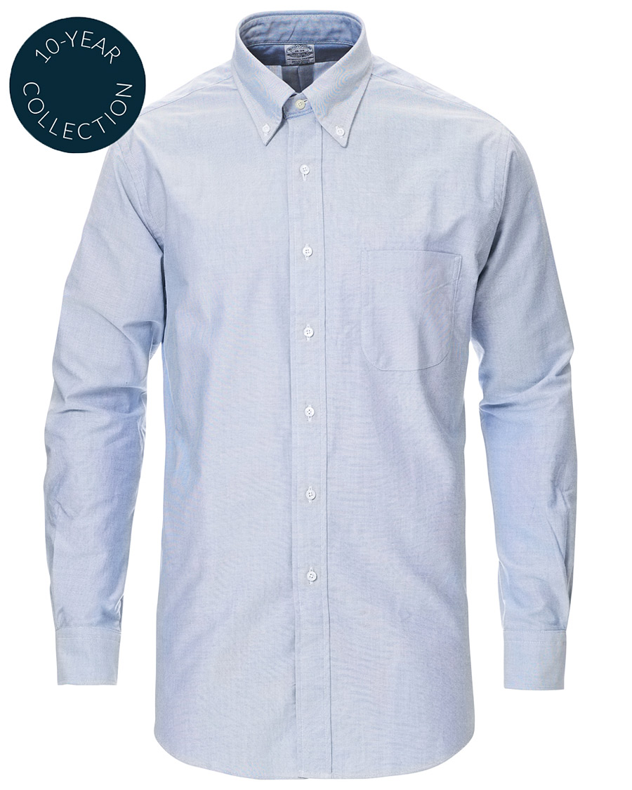 Herren | Hemden | Brooks Brothers | Regent Fit Supima Cotton Oxford Shirt Light Blue