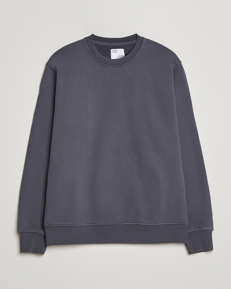 Herren | Pullover | Colorful Standard | Classic Organic Crew Neck Sweat Lava Grey