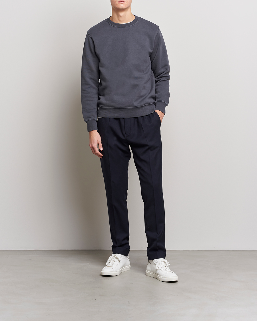 Herren | Pullover | Colorful Standard | Classic Organic Crew Neck Sweat Lava Grey