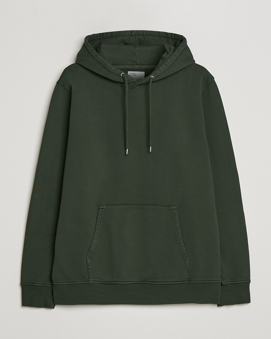 Herren | Pullover | Colorful Standard | Classic Organic Hood Hunter Green