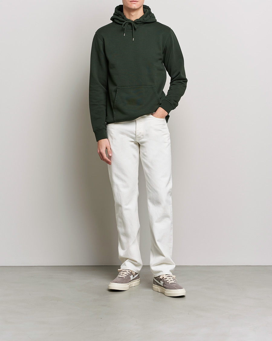 Herren | Pullover | Colorful Standard | Classic Organic Hood Hunter Green