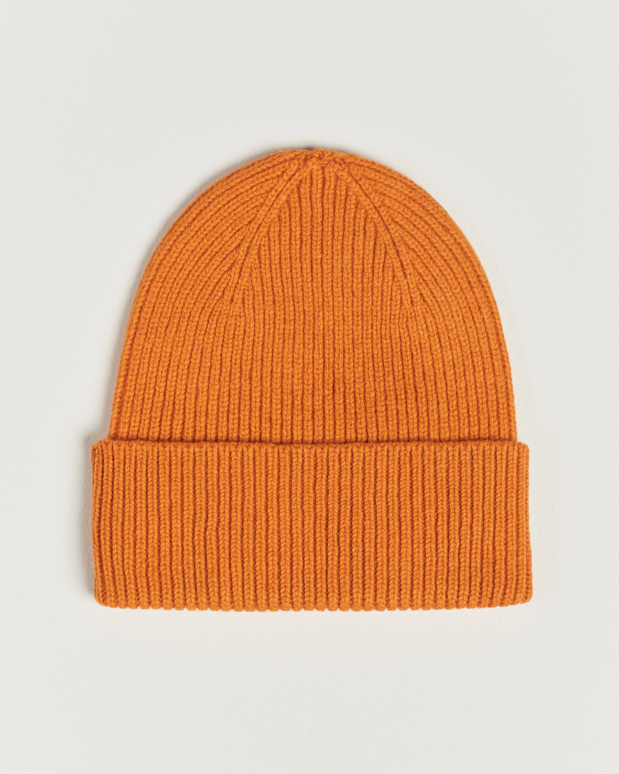 Herren | Colorful Standard Merino Wool Beanie Burned Orange | Colorful Standard | Merino Wool Beanie Burned Orange