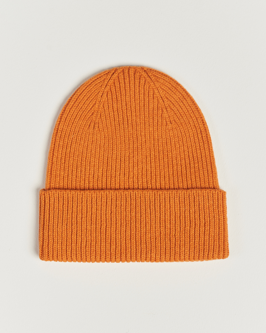 Herren | Colorful Standard Merino Wool Beanie Burned Orange | Colorful Standard | Merino Wool Beanie Burned Orange