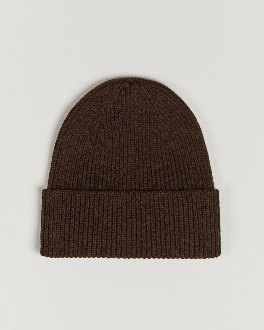 Herren | Mützen | Colorful Standard | Merino Wool Beanie Coffee Brown