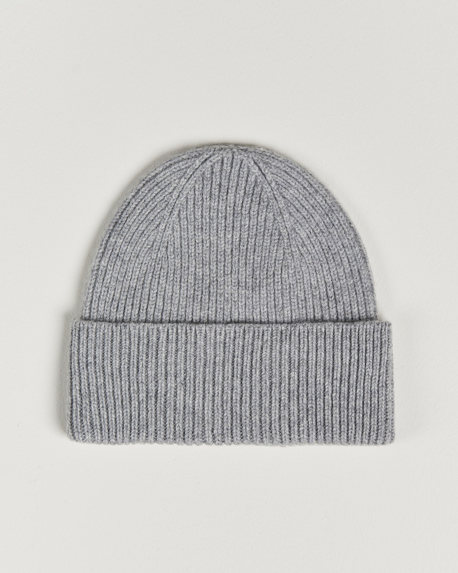 Herren | Mützen | Colorful Standard | Merino Wool Beanie Heather Grey