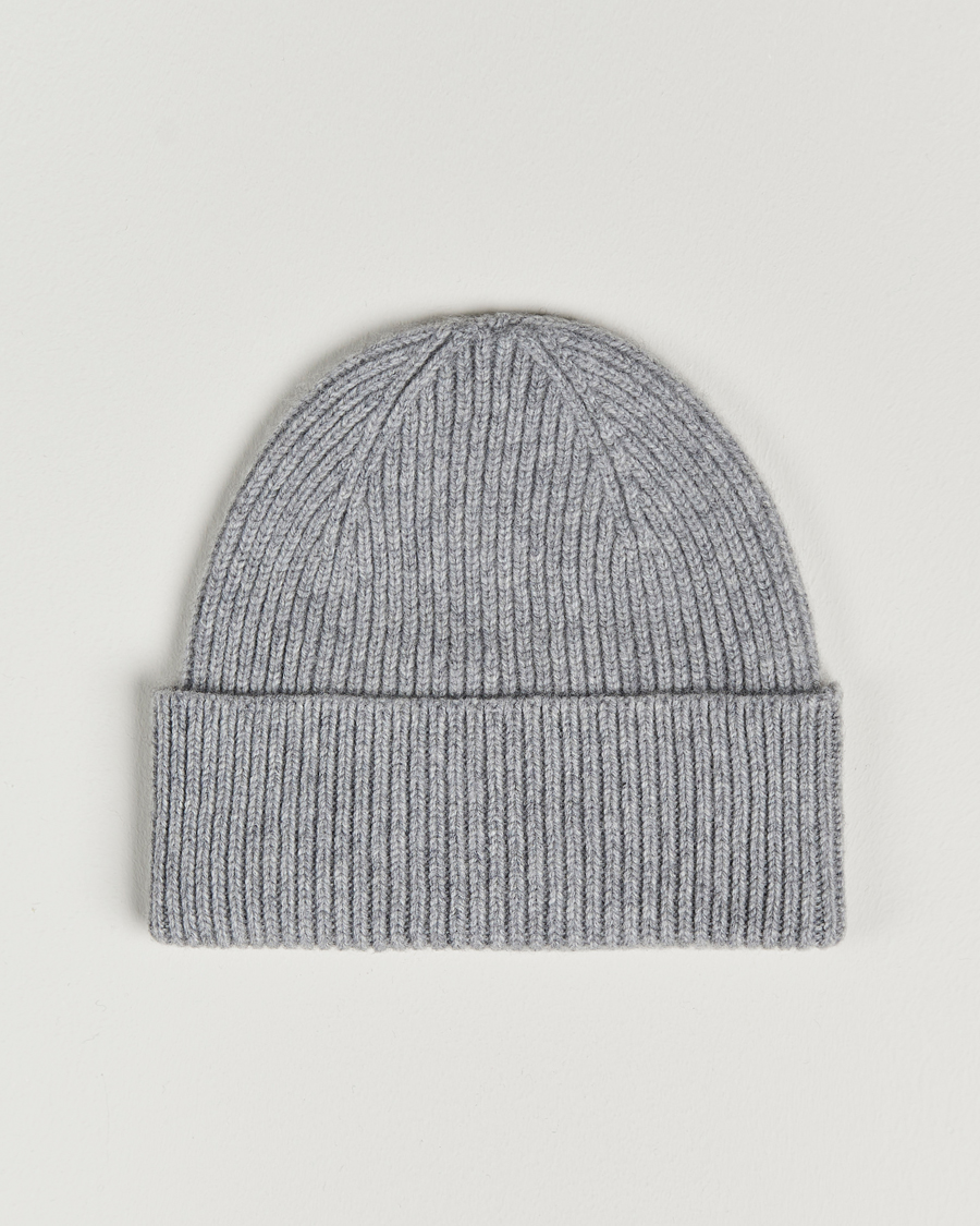 Herren | Mützen | Colorful Standard | Merino Wool Beanie Heather Grey