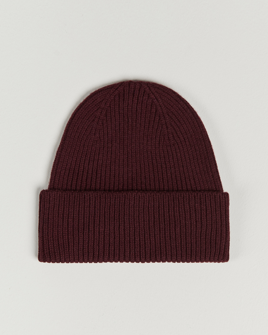 Herren | Mützen | Colorful Standard | Merino Wool Beanie Oxblood Red
