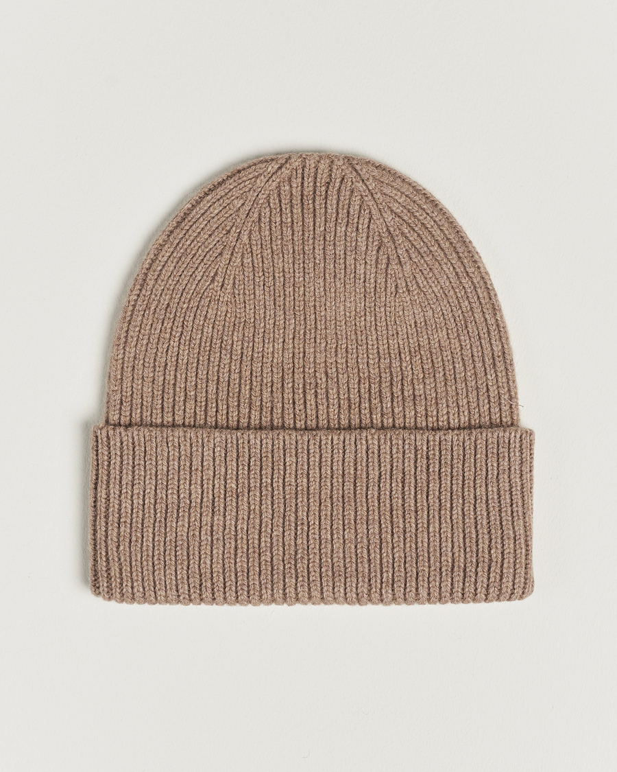 Herren | Colorful Standard Merino Wool Beanie Warm Taupe | Colorful Standard | Merino Wool Beanie Warm Taupe