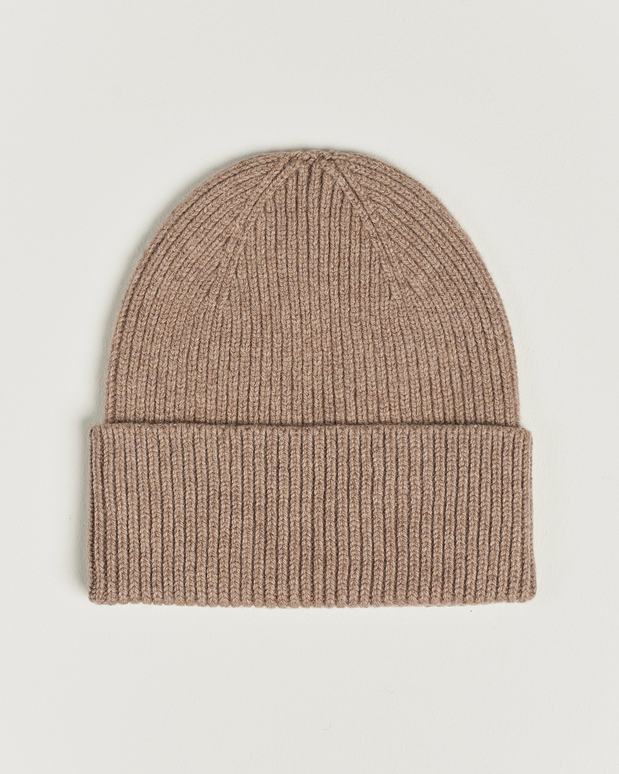 Herren | Colorful Standard Merino Wool Beanie Warm Taupe | Colorful Standard | Merino Wool Beanie Warm Taupe