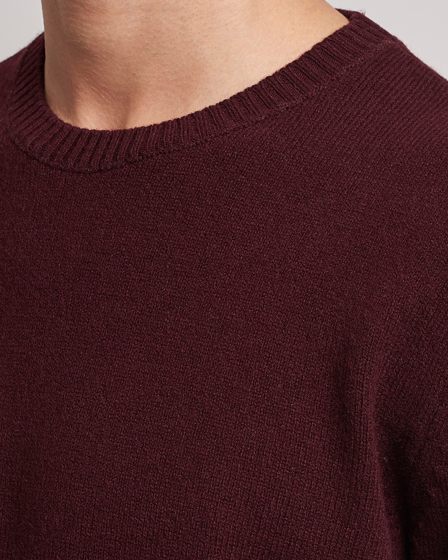 Herren | Pullover | Colorful Standard | Classic Merino Wool Crew Neck Oxblood Red