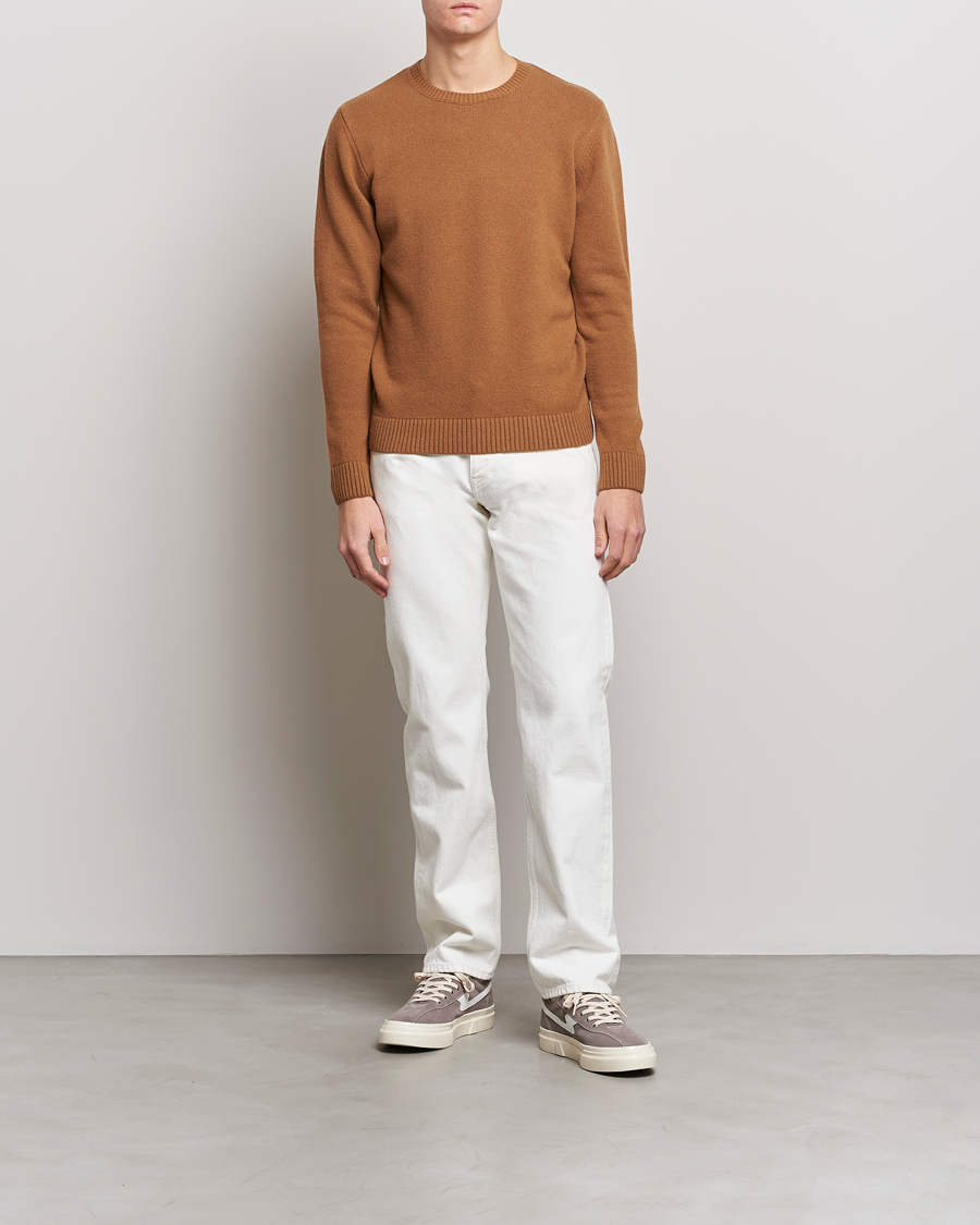 Herren | Pullover | Colorful Standard | Classic Merino Wool Crew Neck Sahara Camel