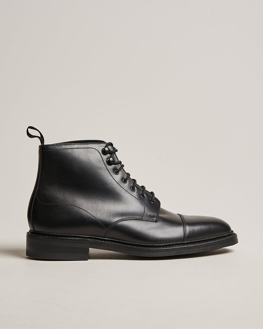 Herren | Loake 1880 Roehampton Boot Black Calf | Loake 1880 | Roehampton Boot Black Calf
