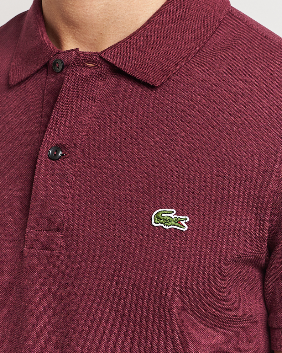 Herren | Poloshirts | Lacoste | Slim Fit Polo Piké Vine Chine