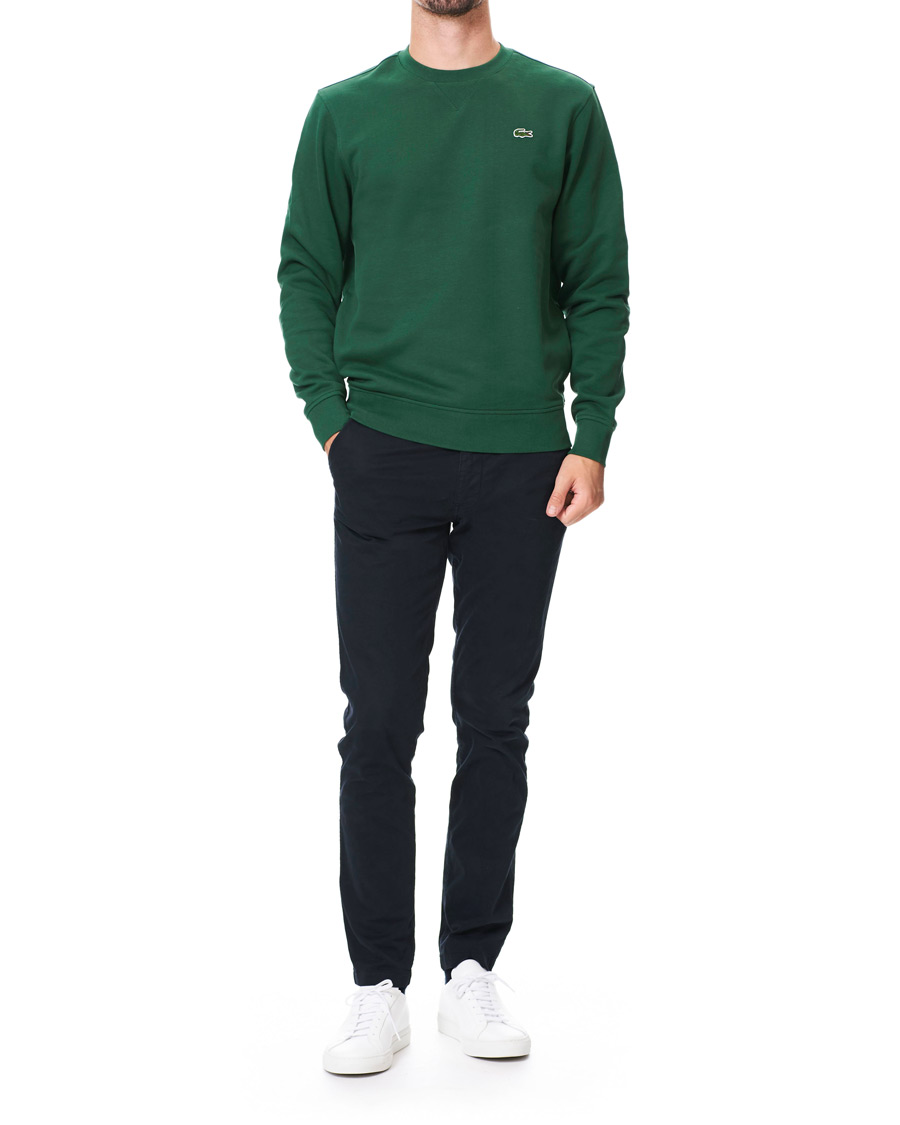 Herren | Pullover | Lacoste | Crew Neck Sweatshirt Green