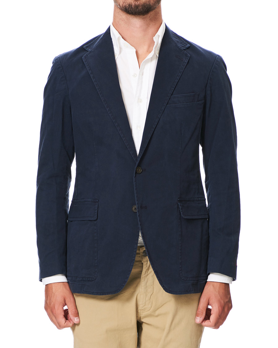 Herren | Sakkos | Polo Ralph Lauren | Cotton Stretch Sportcoat Nautical Ink