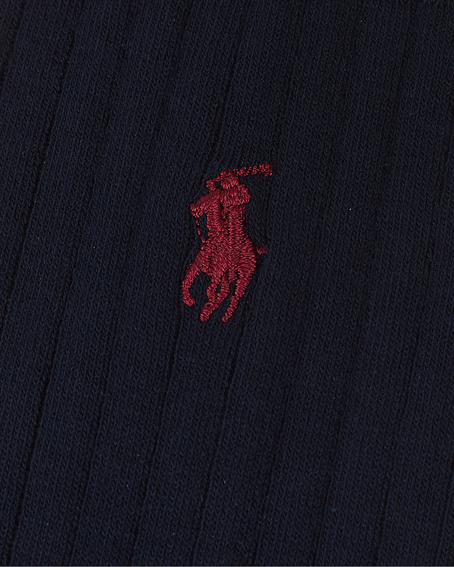 Herren | Unterwäsche | Polo Ralph Lauren | 3-Pack Egyptian Rib Crew Socks Navy