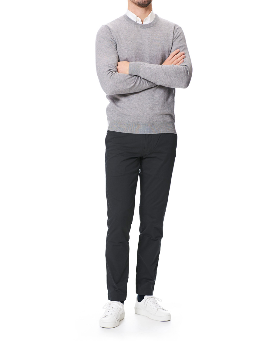 Herren | Hosen | Polo Ralph Lauren | Slim Fit Stretch Chinos Black Mask