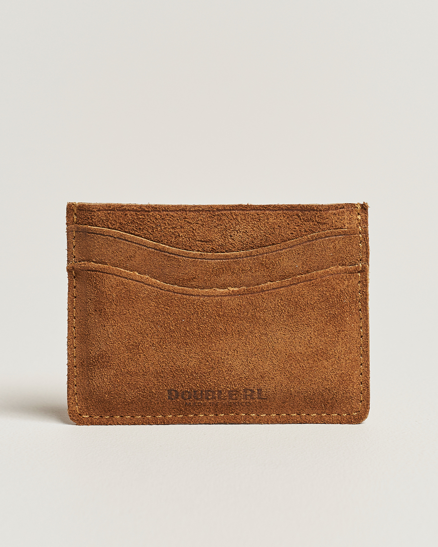 Herren | RRL Rough Out Cardholder Wallet Brown | RRL | Rough Out Cardholder Wallet Brown