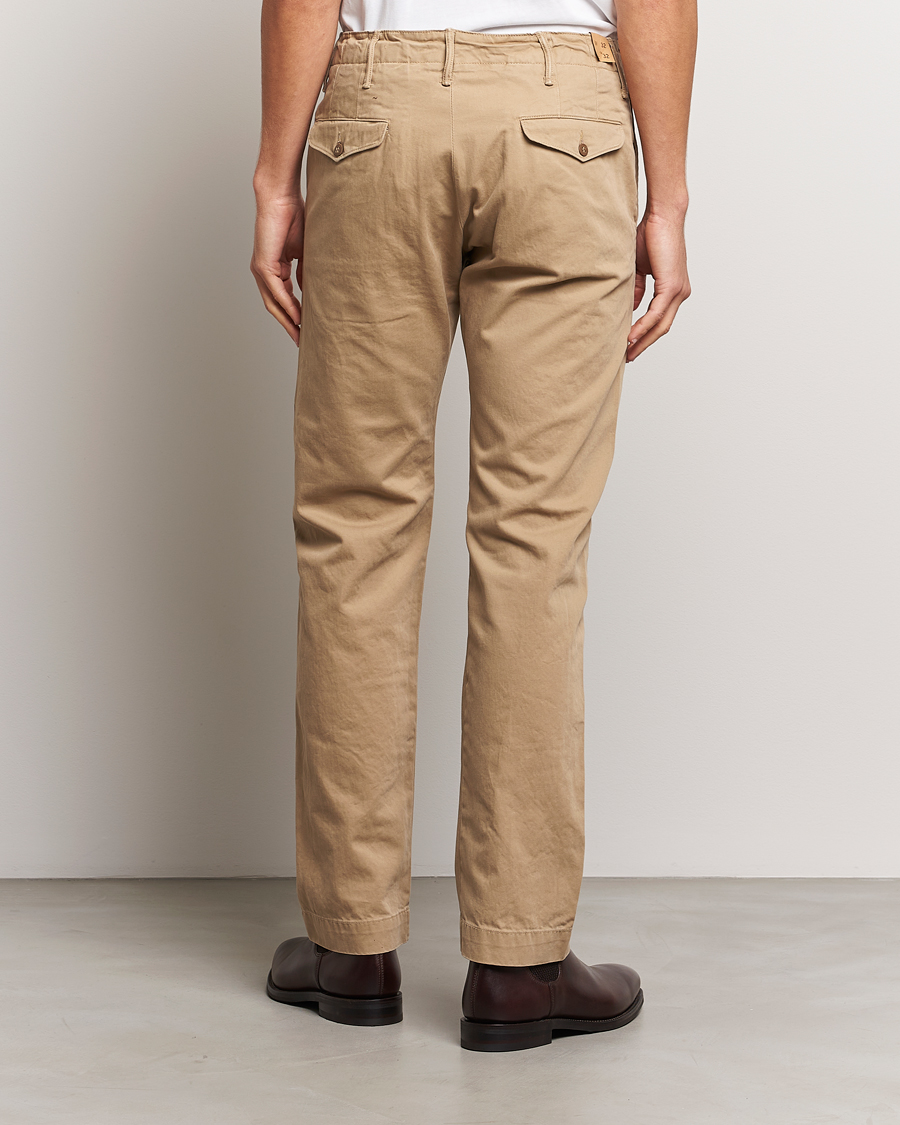 Herren | Hosen | RRL | Officers Flat Pant New Military Khaki