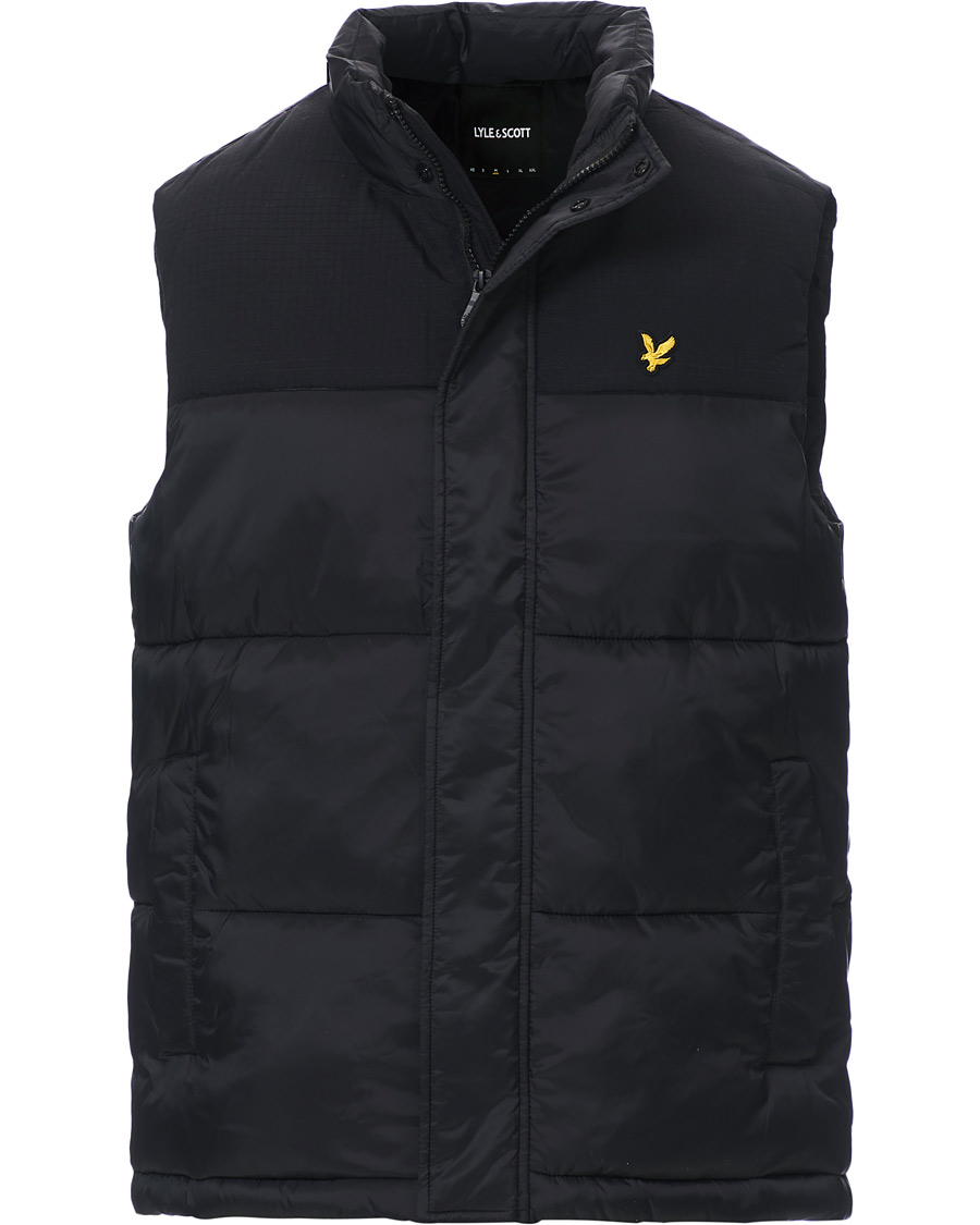 Herren | Jacken | Lyle & Scott | Wadded Gilet Vest Black