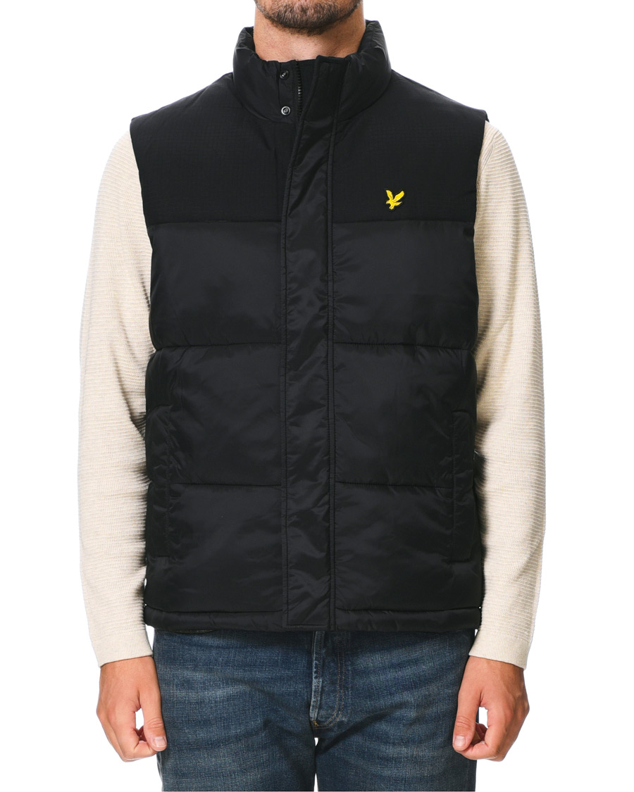 Herren | Jacken | Lyle & Scott | Wadded Gilet Vest Black
