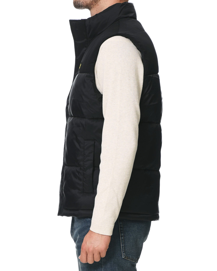 Herren | Jacken | Lyle & Scott | Wadded Gilet Vest Black